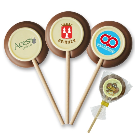 Choco lollipop | Eco promotional gift
